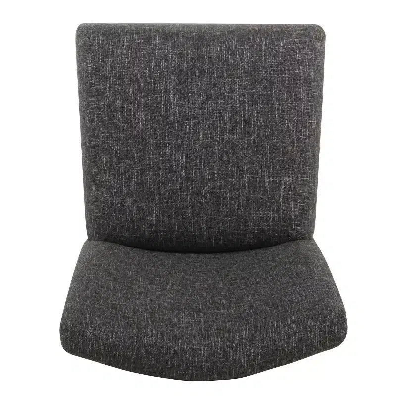 Taburete de bar tapizado de 24" de altura para mostrador con tachuelas - HomePop