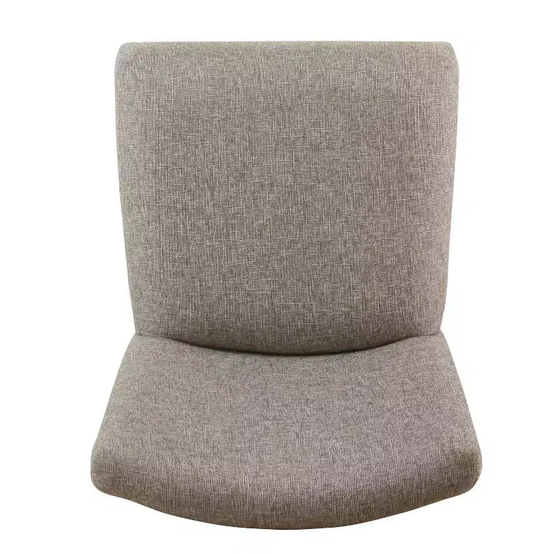 Taburete de bar tapizado de 24" de altura para mostrador con tachuelas - HomePop