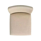 Taburete de bar tapizado de 24" de altura para mostrador con tachuelas - HomePop