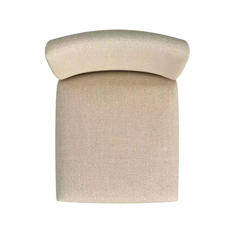 Taburete de bar tapizado de 24" de altura para mostrador con tachuelas - HomePop