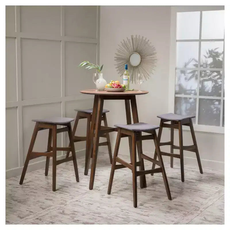 Juego de comedor de 5 piezas Emmaline 42 - Christopher Knight Home