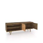 Mueble de TV Liberty de 2 estantes y 2 puertas para televisores de hasta 60 - Manhattan Comfort