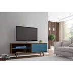 Mueble de TV Liberty de 2 estantes y 2 puertas para televisores de hasta 60 - Manhattan Comfort