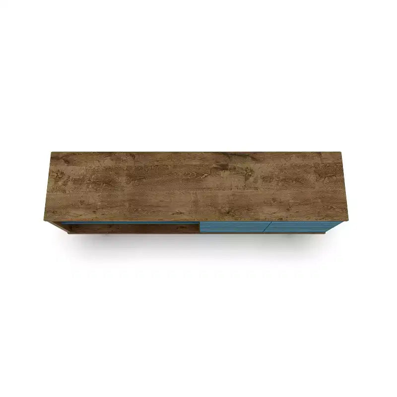 Mueble de TV Liberty de 2 estantes y 2 puertas para televisores de hasta 60 - Manhattan Comfort