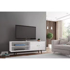 Mueble de TV Liberty de 2 estantes y 2 puertas para televisores de hasta 60 - Manhattan Comfort