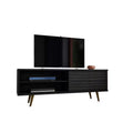 Mueble de TV Liberty de 2 estantes y 2 puertas para televisores de hasta 60 - Manhattan Comfort
