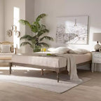 Marco de cama de plataforma Iseline de Baxton Studio