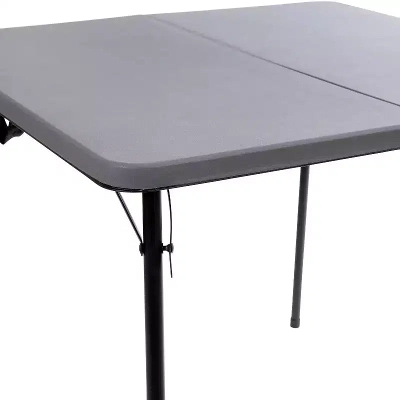 Mesa Plegable Bi-Fold Cuadrada de Plástico de 2.83 Pies de Flash Furniture con Asa de Transporte