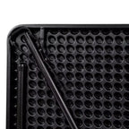 Mesa Plegable Bi-Fold Cuadrada de Plástico de 2.83 Pies de Flash Furniture con Asa de Transporte