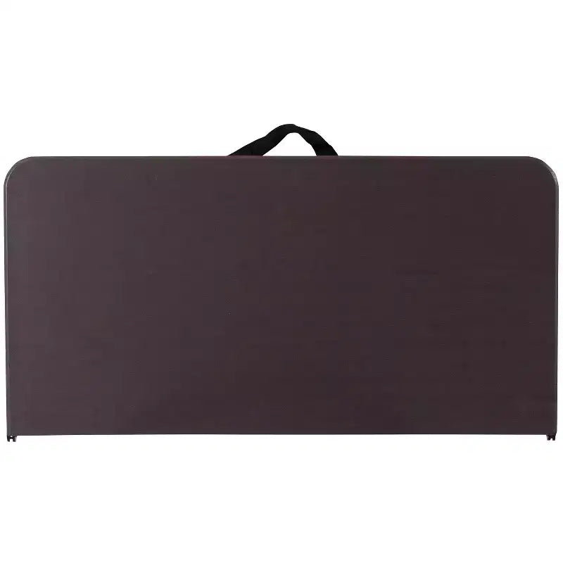 Mesa Plegable Bi-Fold Cuadrada de Plástico de 2.83 Pies de Flash Furniture con Asa de Transporte