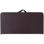 Mesa Plegable Bi-Fold Cuadrada de Plástico de 2.83 Pies de Flash Furniture con Asa de Transporte