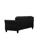 Sofá Harper capitoné de microfibra - Lifestyle Solutions
