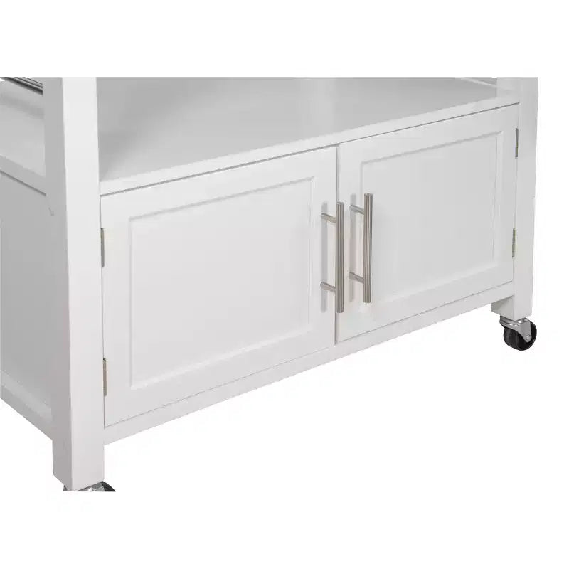 Carrito de cocina Cameron con cubierta de granito - Linon