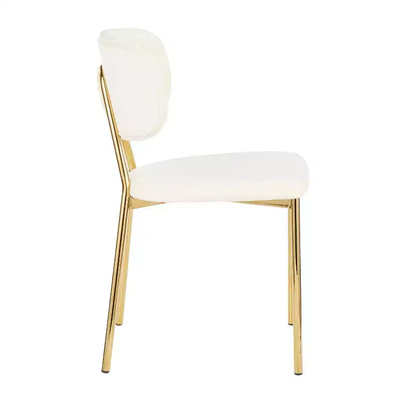 Juego de 2 sillas Bouton Contemporary Glam - LumiSource