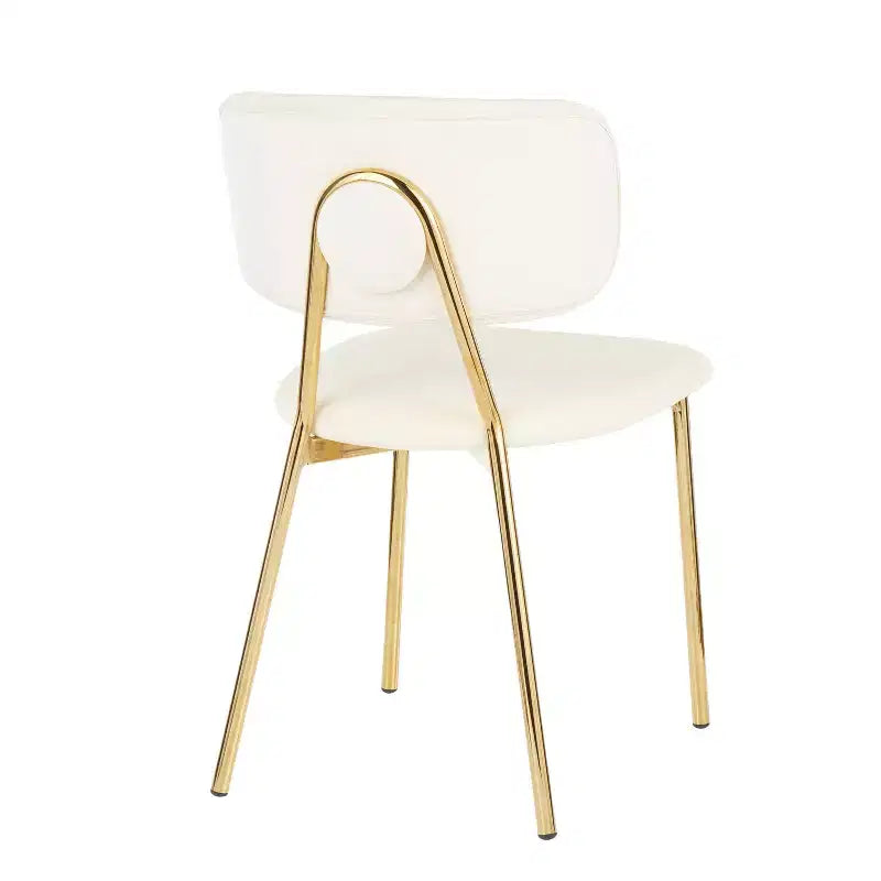 Juego de 2 sillas Bouton Contemporary Glam - LumiSource