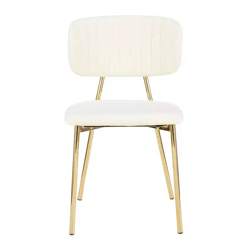 Juego de 2 sillas Bouton Contemporary Glam - LumiSource