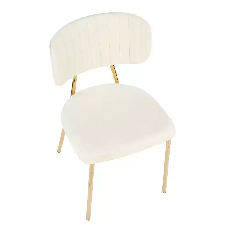 Juego de 2 sillas Bouton Contemporary Glam - LumiSource