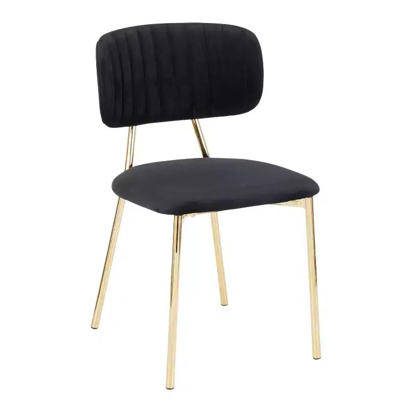 Juego de 2 sillas Bouton Contemporary Glam - LumiSource