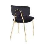 Juego de 2 sillas Bouton Contemporary Glam - LumiSource