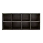 ClosetMaid 5081 Elegante estación de almacenamiento para organizar zapatos para hasta 16 pares de zapatos en Espresso con herrajes