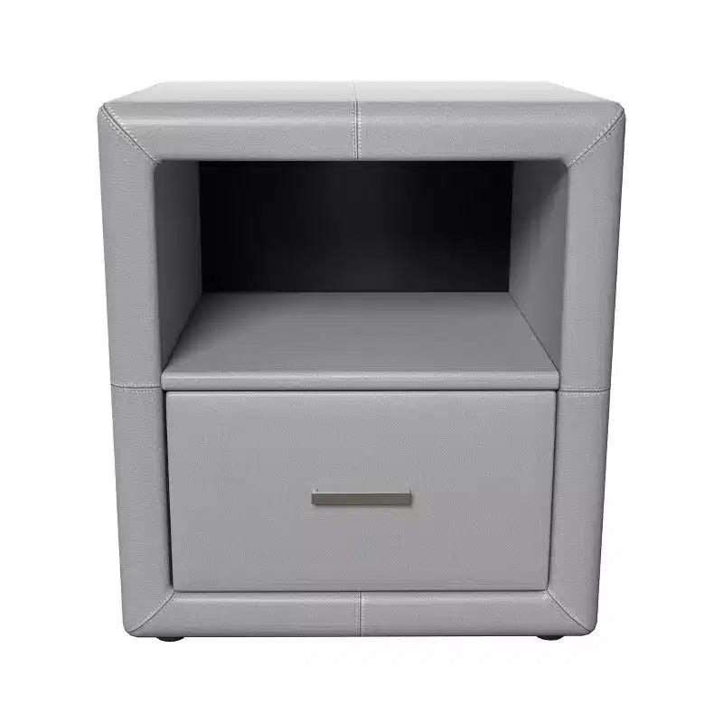 Reunion Faux Leather Upholstered Nightstand - Eco Dream