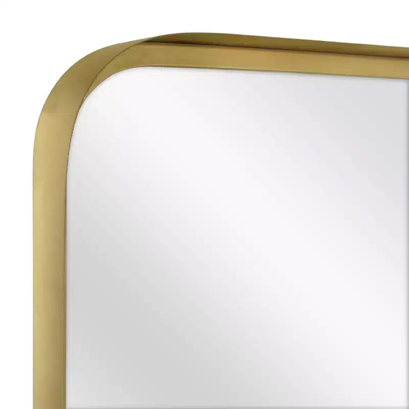 Espejo decorativo rectangular de 24 x 36 con esquinas redondeadas - Threshold diseñado con Studio McGee