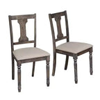Juego de comedor Burntwood de 6 piezas con banco - Buylateral
