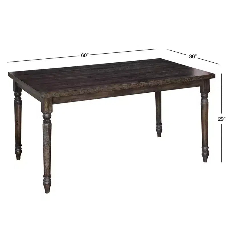 Juego de comedor Burntwood de 6 piezas con banco - Buylateral