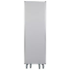 Pizarra magnética móvil de doble cara Flash Furniture/Separador de tela con ruedas bloqueables, 72 de alto x 24 de ancho (3 secciones incluidas)