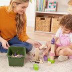 ECR4Kids Armario móvil con 12 cubículos y 15 cajones delanteros, 3x4, Muebles infantiles