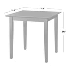 Juego de comedor de 3 piezas con respaldo cruzado - Buylateral