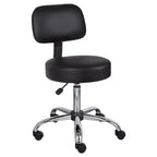 Medical Stool with Back Cushion - Boss Office Products