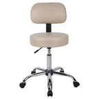 Taburete Médico con Respaldo Acolchado - Boss Office Products