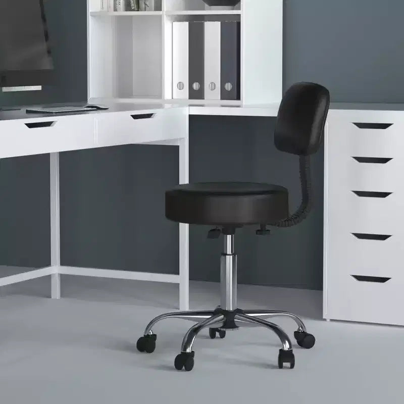 Taburete Médico con Respaldo Acolchado - Boss Office Products