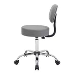 Taburete Médico con Respaldo Acolchado - Boss Office Products