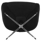 Sillón decorativo retro Emma y Oliver Home and Office giratorio con alas