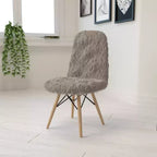 Sillón decorativo de pelo largo Shaggy de Emma y Oliver