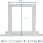 Soporte de Ventana para Aire Acondicionado Ivation, Soporte Universal para Ventanas de Aire Acondicionado con Capacidad de Hasta 200 lb