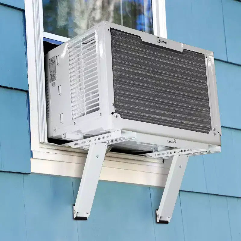 Soporte de Ventana para Aire Acondicionado Ivation, Soporte Universal para Ventanas de Aire Acondicionado con Capacidad de Hasta 200 lb