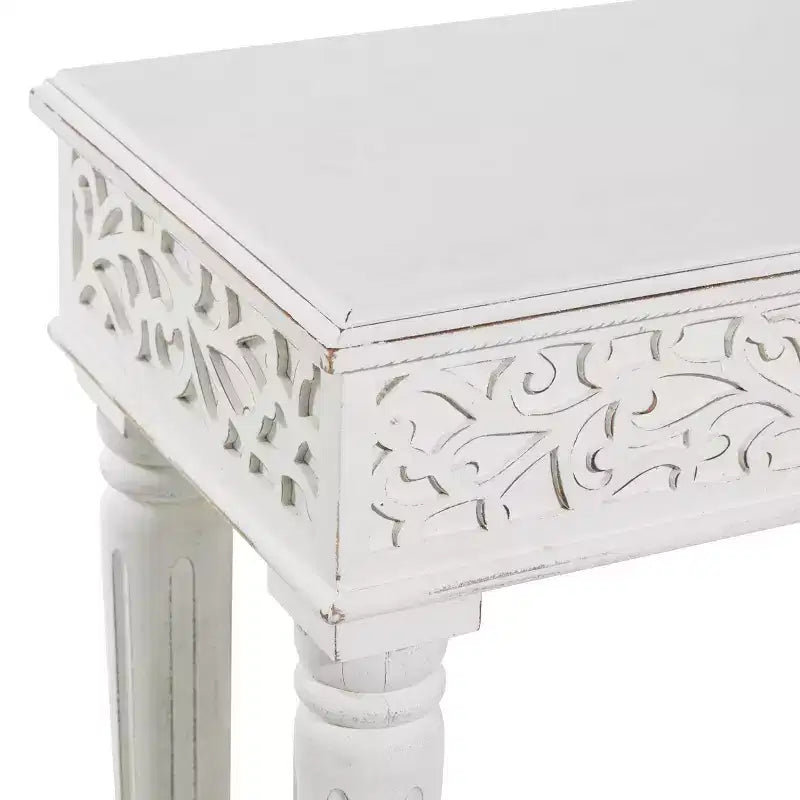 Mesa Consola Olivia & May de Madera de Mango Estilo Rústico