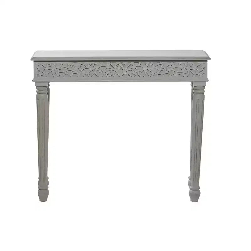 Mesa Consola Olivia & May de Madera de Mango Estilo Rústico