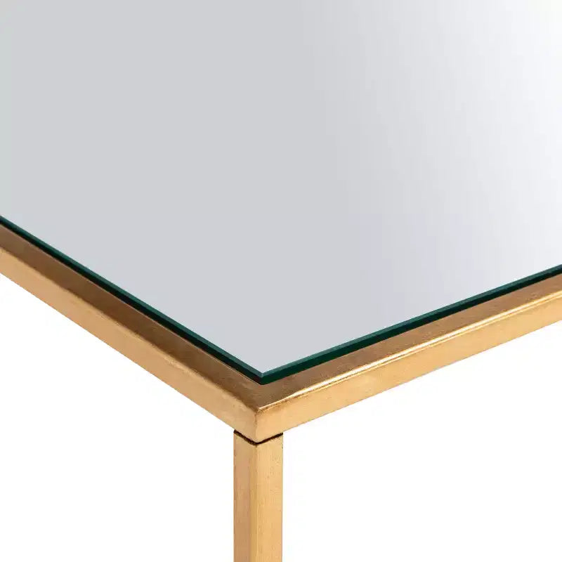 Mesa de centro Burton - FOX2582A - Dorado/Transparente - Safavieh Couture