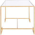 Mesa de centro Burton - FOX2582A - Dorado/Transparente - Safavieh Couture