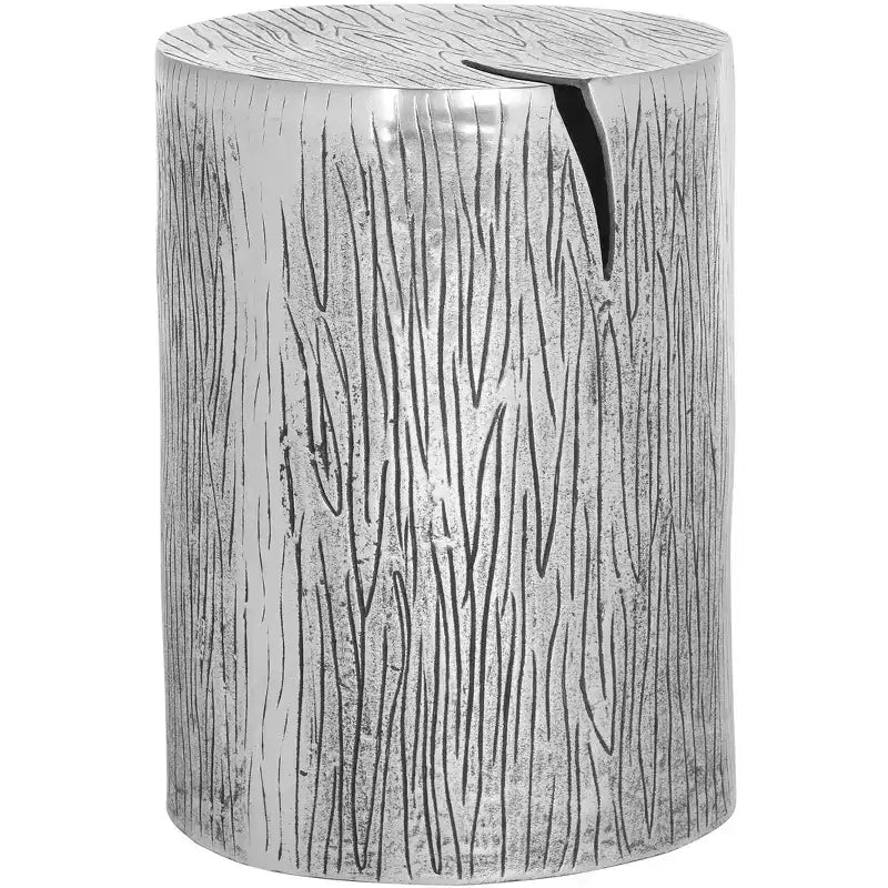 Forrest Metal Table Stool - FOX5517A - Silver - Safavieh Couture