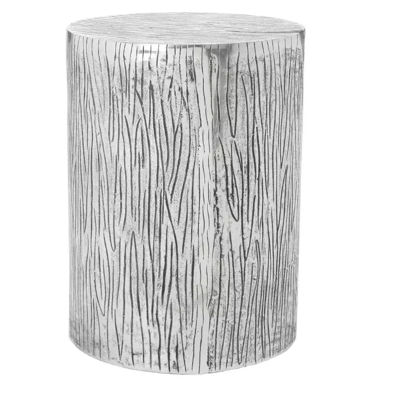 Taburete Forrest de metal - FOX5517A - Plateado - Safavieh Couture