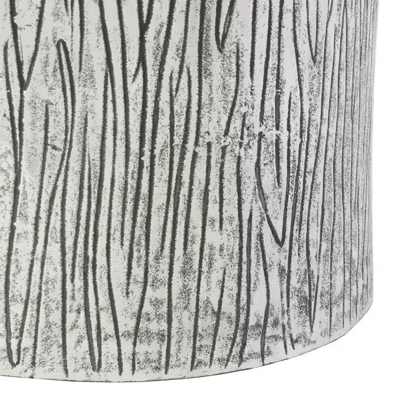 Taburete Forrest de metal - FOX5517A - Plateado - Safavieh Couture