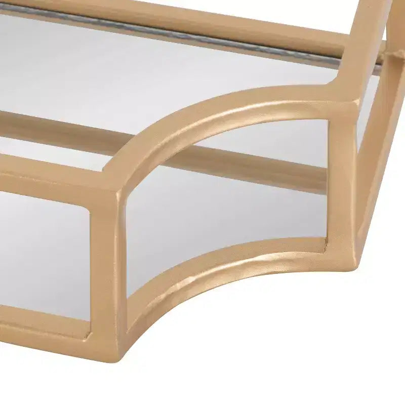 Juego de 2 estantes de pared de metal Ciel - Kate & Laurel All Things Decor