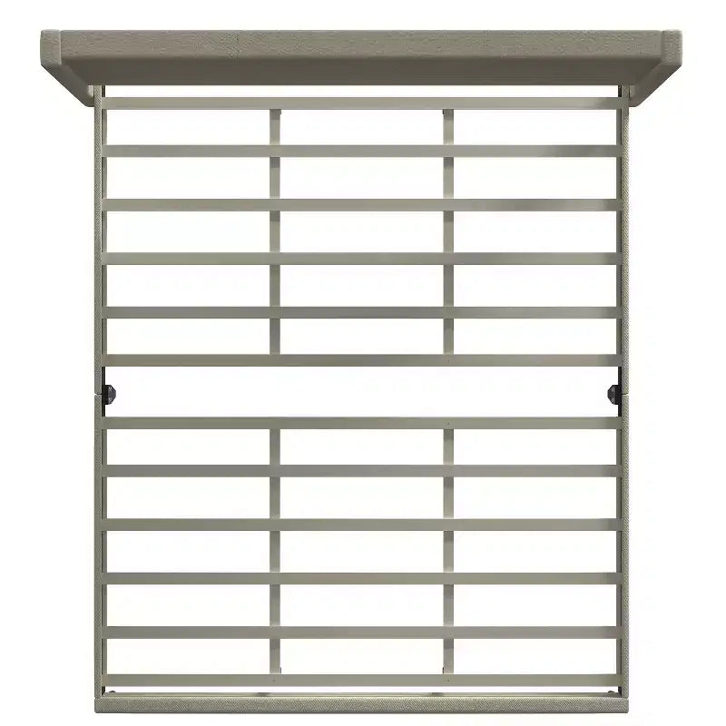 Glenwillow Home Pax - Estructura de cama tapizada tipo plataforma, elegante cabecera tipo ala, base para colchón, no necesita somier, fácil montaje