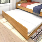 Cama litera doble sobre matrimonial estilo casa de campo Max & Lily con nido