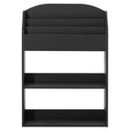 Estantería moderna de madera Basicwise con estante, para sala de juegos, dormitorio, sala de estar y oficina